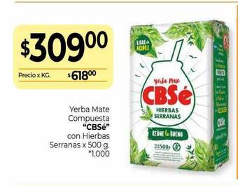 La Anonima Yerba Mate Compuesta oferta