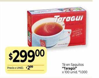 La Anonima Té En Saquitos oferta