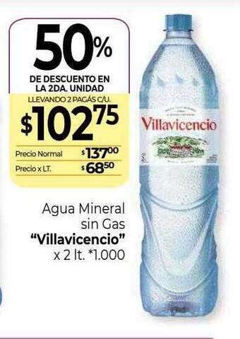 La Anonima Agua Mineral Sin Gas oferta