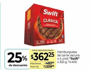 La Anonima Hamburguesa De Carne Vacune oferta