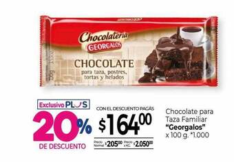 La Anonima Chocolate Para Taza Familiar oferta