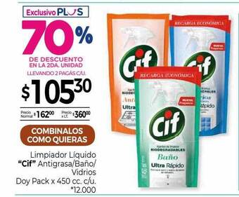 La Anonima Limpiador Líquido oferta