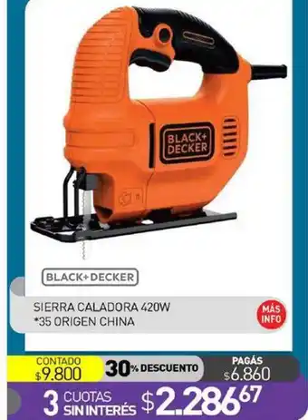 La Anonima Black+decker Sierra Caladora 420w oferta