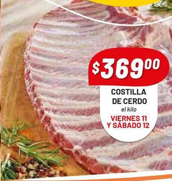 Almacor Costilla De Cerdo oferta