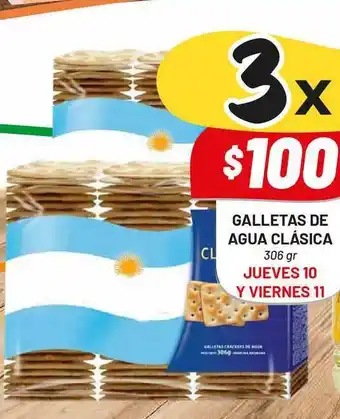 Almacor Galletas De Agua Clásica 306 gr oferta