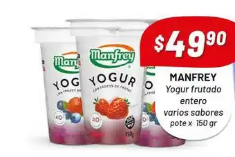 Almacor Manfrey Yogur Frutado Entero 150 gr oferta