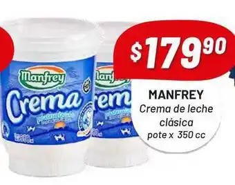 Almacor Manfrey Crema De Leche Clásica x350 cc oferta