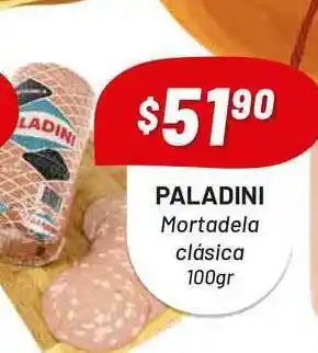 Almacor Paladini Mortadela Clásica 100 gr oferta