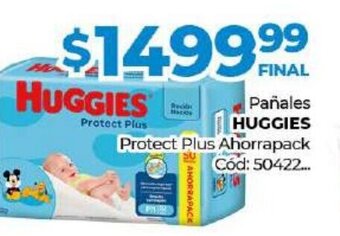 Diarco Huggies Pañales Protect.Plus Ahorrapack oferta