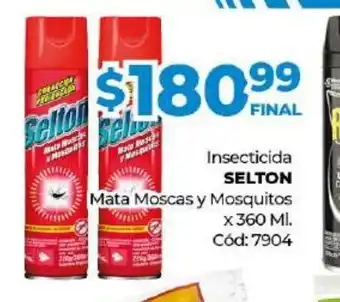 Diarco Selton Insecticida Mata Moscas y Mosquitos x 360 ml oferta