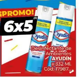 Diarco Ayudín Desinfectante de Ambientes x 332 ml oferta
