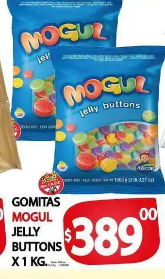 Supermercados Mariano Max Gomitas Mogul Jelly Buttons x1 kg oferta