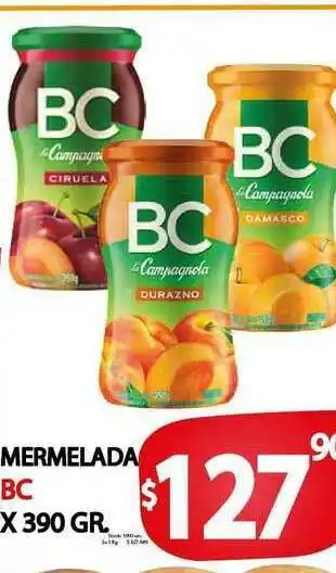 Supermercados Mariano Max Mermelada Bc x390 gr oferta