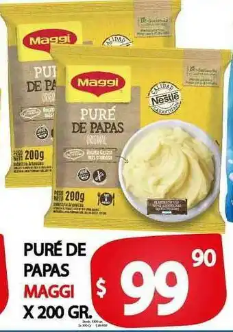 Supermercados Mariano Max Puré De Papas Maggi x200 gr oferta