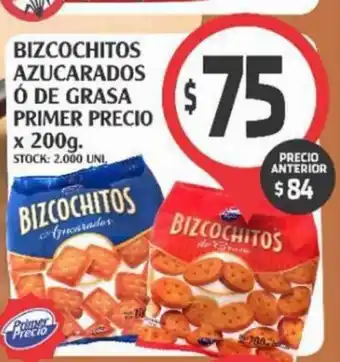 Supermercados Malambo Bizcochitos Azucarados Ó De Grasa Primer Precio x 200g oferta