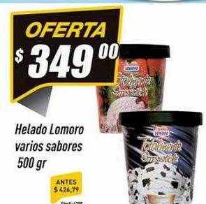 Supermercados Comodin Helado Lomoro Varios Sabores oferta