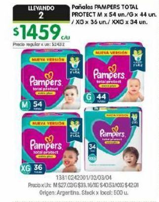 Jumbo Pañales pampers oferta