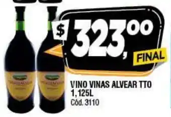 Supermercados Yaguar Vinas Vino Alvear TTO 1,125 L oferta