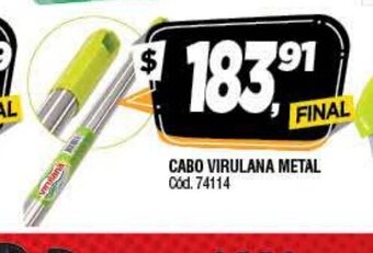Supermercados Yaguar Cabo Virulana Metal oferta