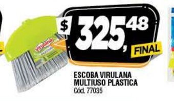 Supermercados Yaguar Virulana Escoba Multiuso Plastica oferta