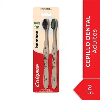 Coto Cepillo colgate bamboo x2u. oferta