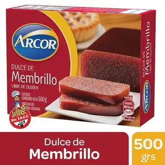 Coto Dulce de membrillo arcor cja 500 grm oferta