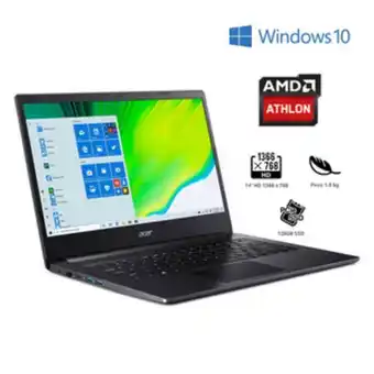 Musimundo Notebook acer a314-22-a34u amd oferta