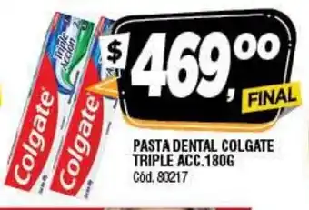 Supermercados Yaguar Colgate Pasta Dental Triple Acc.180 g oferta