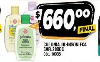 Supermercados Yaguar Johnson Colonia FCA Car. 200 cc oferta
