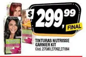 Supermercados Yaguar Garnier Tinturas Nutrisse Kit oferta