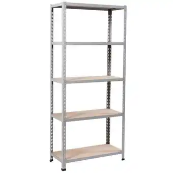 Easy Mega rack 5 estantes 180x35x80 cm gris oferta
