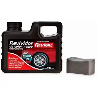 Easy Revividor goma/plast negro revigal 1lt oferta