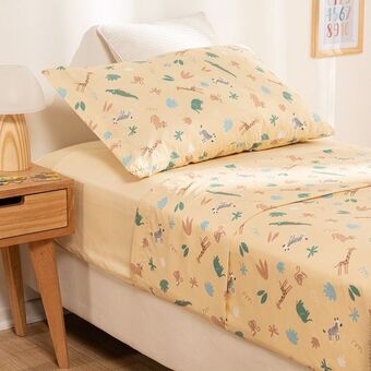 Arredo Juego de sábanas 1 plaza cocodrilo oferta