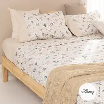 Arredo Juego de sábanas king size animales punteados el rey león oferta
