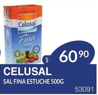 Masivos Celusal Sal Fina Estuche 500 g oferta