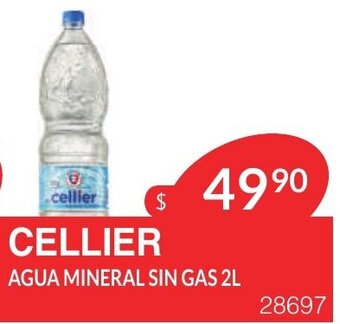 Masivos Cellier Agua Mineral Sin Gas 2L oferta