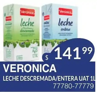 Masivos Veronica Leche Descremada/Entera Uat 1L oferta