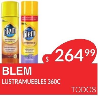 Masivos Blem Lustramuebles 360 c oferta