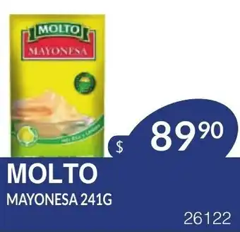 Masivos Molto Mayonesa 241g oferta