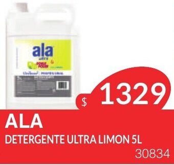 Masivos Ala Detergente Ultra Limon 5L oferta