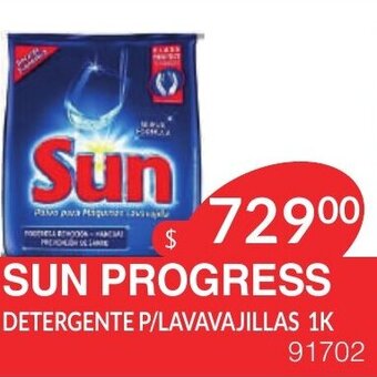 Masivos Sun Progress Detergente P/Lavavajillas 1K oferta