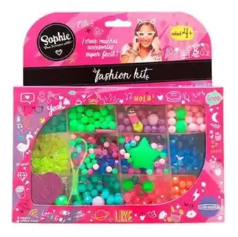 Kinderland Sophie fashion kit bijou para armar 450 piezas 6200 oferta