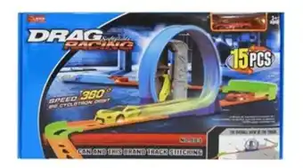 Kinderland Pista de auto drag racing 15 pzs 1776059 oferta