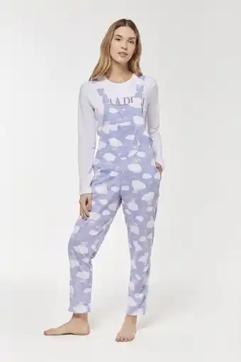 Promesse Jardinero y remera manga larga - clouds oferta