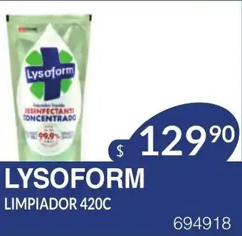 Masivos Lysoform Limpiador 420 c oferta