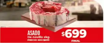Supermayorista Vital Asado De novillo x kg oferta
