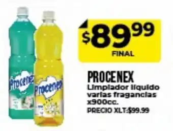 Supermayorista Vital Procenex Limpiador líquido varias fragancias x 900 cc. oferta