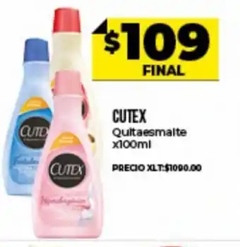 Supermayorista Vital Cutex Quitaesmalte x 100 ml oferta