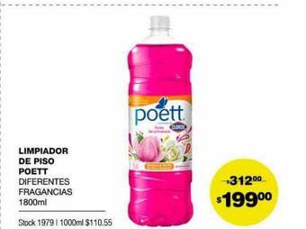 Atomo Conviene Limpiador De Piso Poett oferta