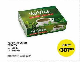 Atomo Conviene Yerba Infusion Yervita Estuche oferta